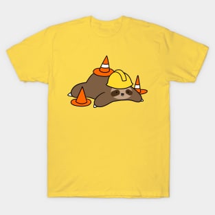 Road Worker Sloth T-Shirt